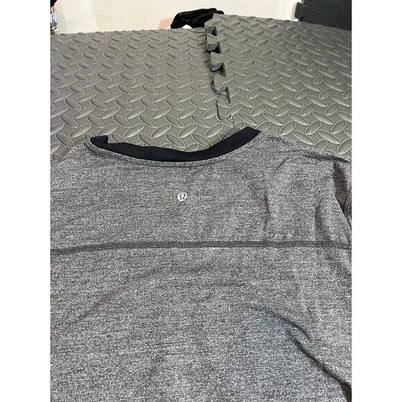 Men's Lululemon Surge‎ Warm Crew *Silver, HDS Grey/Gray, Size L Long Sleeve - Picture 5 of 7